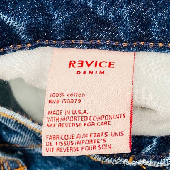 Revice The Ex Boyfriend Jean Friend Zone Medium Blue Denim Wash, Size 28 - Picture 11 of 12